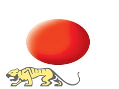 Revell Aqua Color 25 Leuchtorange RAL 2005 - Matt - 18ml
