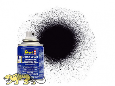 Revell Spray Color 08 Schwarz RAL 9011 - Matt - 100ml