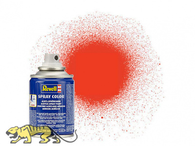 Revell Spray Color 25 Luminous Orange RAL 2005 - Flat - 100ml