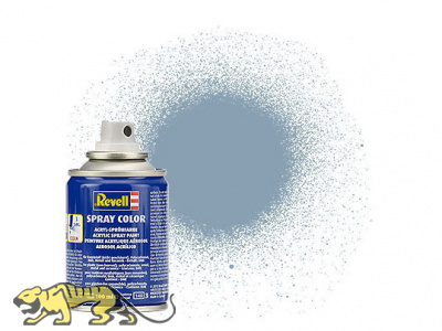 Revell Spray Color 374 Grau RAL 7001 - Seidenmatt - 100ml