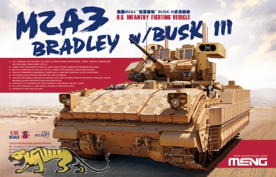 US Infantry Fighting Vehicle M2A3 Bradley mit Busk III - 1:35