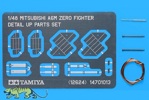 Mitsubishi A6M Zero Detail Set / Detail Up Parts Set - 1:48