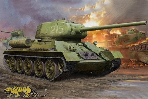 Soviet Medium Tank T-34/85 - Model 1944 - Factory-No. 183 - 1/16