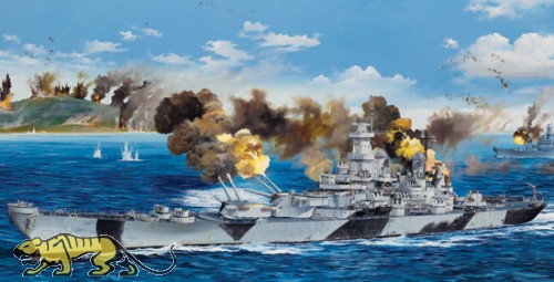 US Navy Battleship BB-61 USS Iowa - 1:200