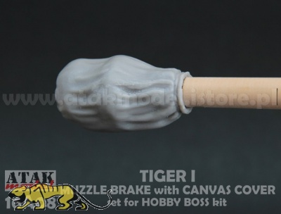 Mündungsbremse mit Staubschutzabdeckung Tiger I - Hobby Boss 82601