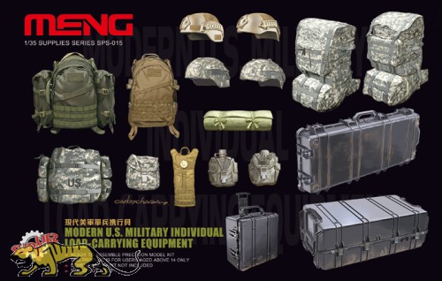 Modern U.S. Military Individual Load-Carrying Equipment - 1:35