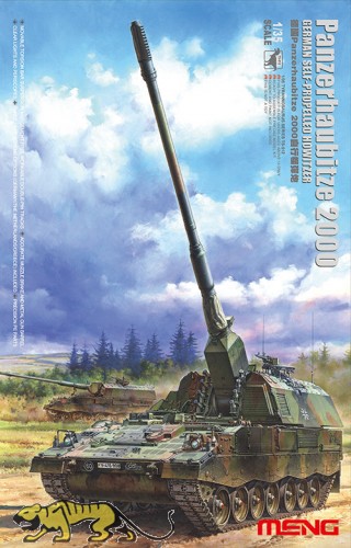 German Bundeswehr Panzerhaubitze 2000 - Self-Propelled Howitzer - 1/35