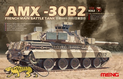 French Main Battle Tank AMX-30B2 - 1/35