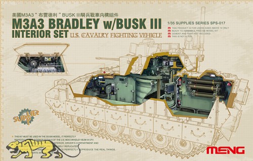 Interior Set for CFV M3A3 Bradley with Busk III - 1/35