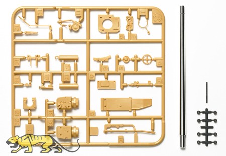 German Jagdpanzer IV /70 (V) Lang / Panzer IV/70(A) Metal Gun Barrel Set for Tamiya 35340 / 35381 - 1/35