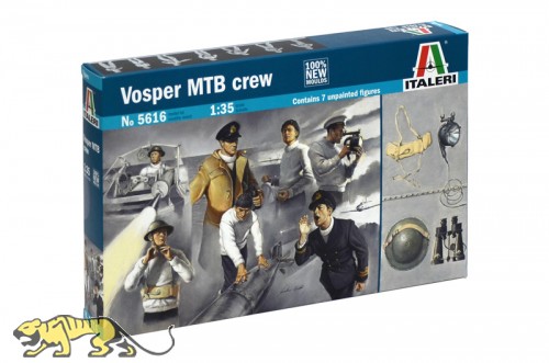 Vosper MTB Crew and accessories - 1/35
