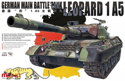 Leopard 1A5 - Bundeswehr Hauptkampfpanzer  - 1:35