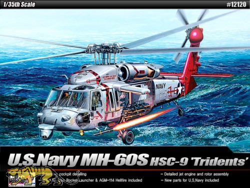 US Navy MH-60S HSC-9 - Tridents - 1:35