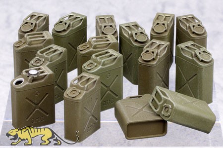 WWII US Jerrycan Set - Water & Gasoline - 1/35