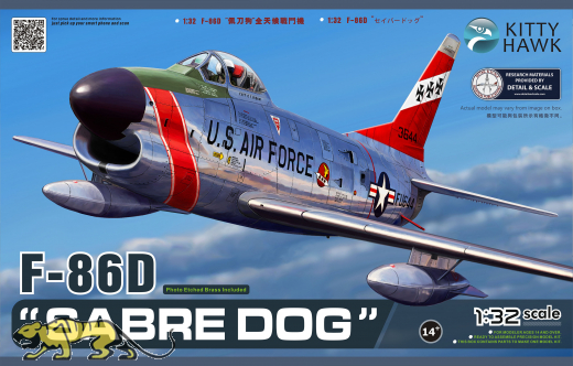 North American F-86D Sabre Dog - 1:32