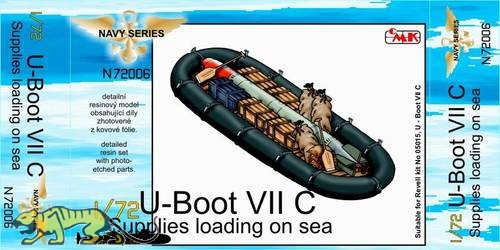 U-Boot Typ VII C - Exterior Set II - Nachschub auf See für Revell 05015 - 1:72