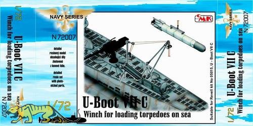 U-Boot Typ VII C - Winde für Torpedoverladung auf See für Revell 05015 - 1:72