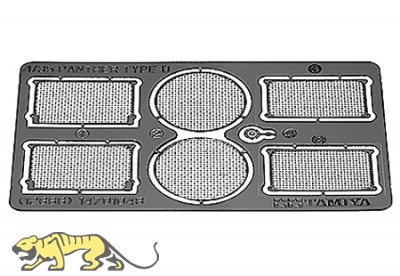 German Panther Ausf. D Photo Etched Engine Grills - 1/35