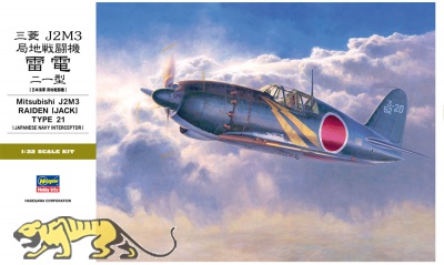 Mitsubishi J2M3 Raiden (Jack) - Type 21 - Japanese Navy Interceptor - 1:32