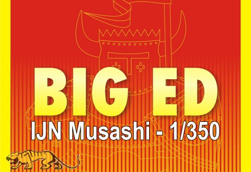 Big Ed Fotoätzteile Set für 1:350 IJN Musashi - Tamiya 78031 - 1:350