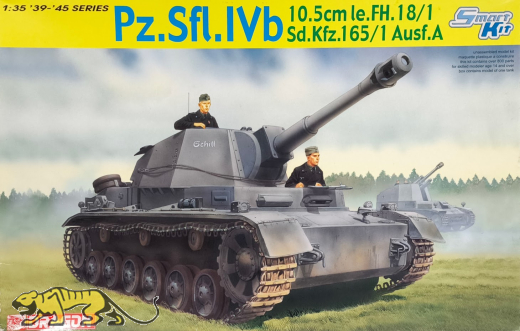 Pz.Sfl. IVb - 10,5cm le.FH. 18/1 - Sd.Kfz. 165/1 Ausf. A - 1:35