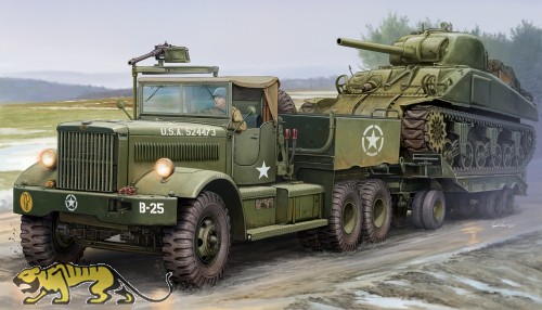 US M19 Tank Transporter - Soft Top - 1:35
