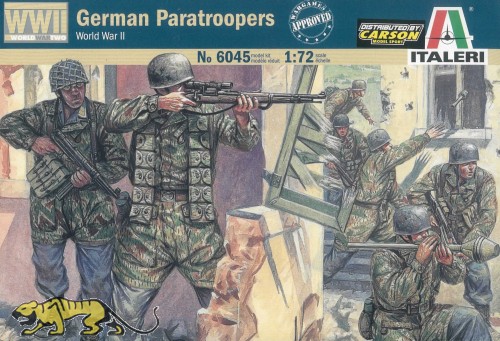 German Paratroopers WWII - 1/72