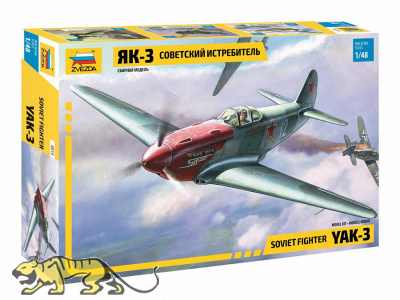 YAK-3 Sowjetisches Jagdflugzeug - 1:48