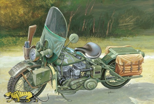 WLA 750 - US Motorcycle - 1/9