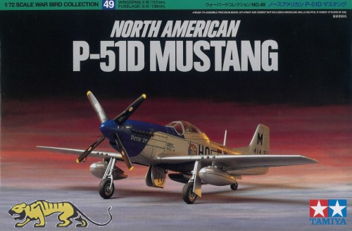 North American P-51D Mustang - 1:72