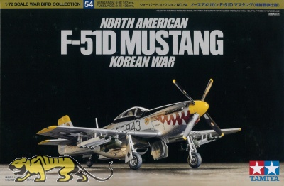 North American F-51D Mustang - Korean War - 1:72