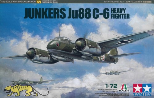 Junkers Ju88 C-6 Heavy Fighter / Zerstörer - 1:72