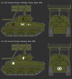 M4A3 Sherman mit T34 "Calliope" - 1:35