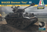 M4A3E8 Sherman - "Fury" - 1:35