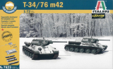 T-34/76 m42 - 2 Models - 1/72