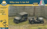 Willys Jeep 1/4 ton 4x4 - 1/72