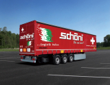 Curtainside Trailer "schoeni.ch" - Planenauflieger - 1:24