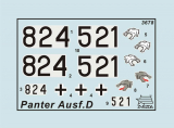 German Medium Tank Pz.Kpfw. Panther - Ausf. D - 1/35