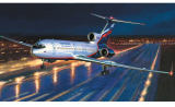 Tupolew Tu-154M - Russisches Passagierflugzeug - 1:144