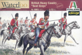 British Heavy Cavalry "Scot Greys" - Napoleonic Wars - 1/72