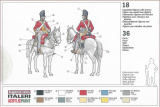 British Heavy Cavalry "Scot Greys" - Napoleonic Wars - 1/72
