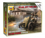 Soviet 45mm Anti-Tank-Gun with Crew - 1/72