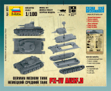 Panzerkampfwagen IV Ausf. D - German Medium Tank - 1/100