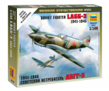 Lavochkin-Gorbunov-Gudkov LaGG-3 - Soviet Fighter Plane 1941 - 1945 - 1/144