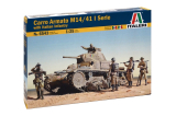 Carro Armato M14/41 I Serie with Italian Infantry - 1/35