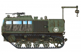 M4 High Speed Tractor (155mm/8-in./240mm) - 1/72