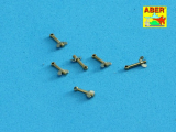 Wing nuts PE with turned bolt - 30pcs.