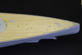 Holzdeck für 1:200 HMS Hood inkl. Fotoätzteilen - Trumpeter 03710 - 1:200