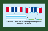 French Navy Pre-Dreadnought Battleship Voltaire - 1/350