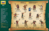 Französische Infanterie Hundertjähriger Krieg - 1:72